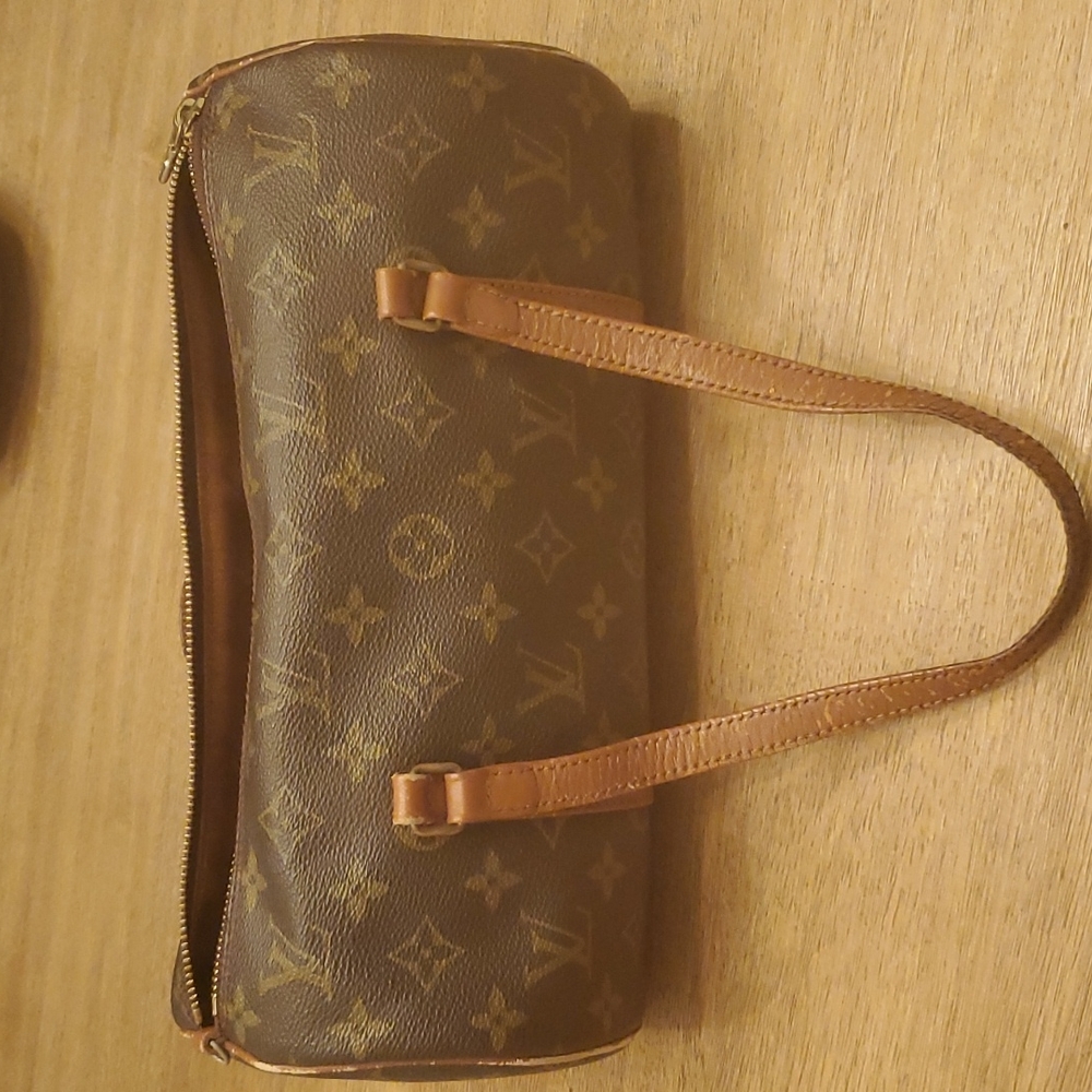 LOUIS VUITTONMONOGRAM CANVAS CUSTOM PAPILLON.   2